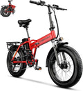1000 Peak Electric Bike for Adults,up 80 Miles Removable Battery Ebike, 20' Electric E Bike with 7-Speed,Adult Electric Bicycles for Commute Beach Snow All Terrain