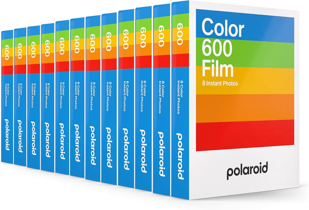 Polaroid Color Film for 600 12 Pack, 96 Photos (6014)