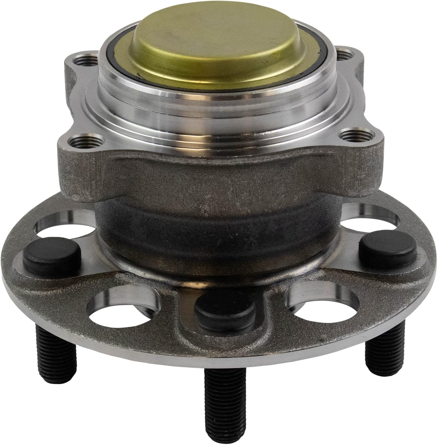 TRQ 2 Piece Rear Wheel Bearing & Hub Assembly Set with ABS Sensor Compatible with 2017-2022 Honda Ridgeline