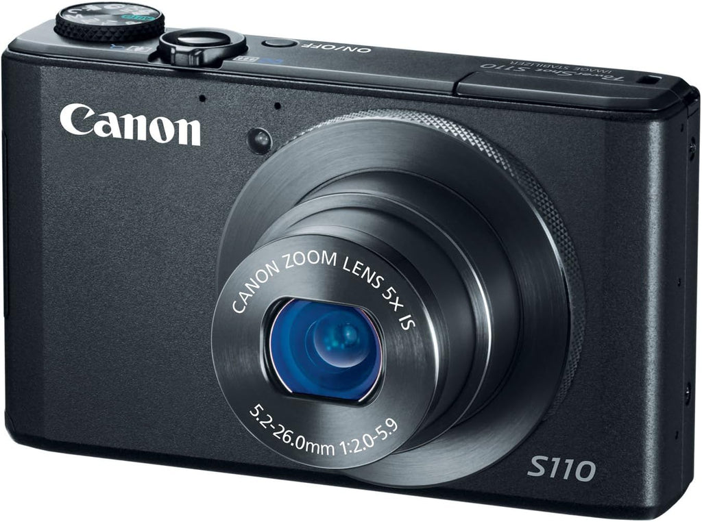 Canon PowerShot S110 12MP Digital Camera with 3-Inch LCD (Black)