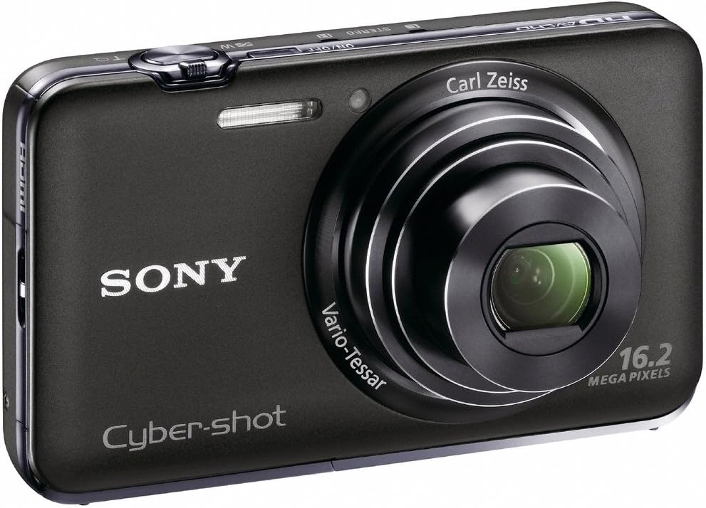 Sony Cyber-Shot DSC-WX9 16.2 MP Exmor R CMOS Digital Still Camera with Carl Zeiss Vario-Tessar 5x Wide-Angle Optical Zoom Lens and Full HD 1080/60i Video (Black)
