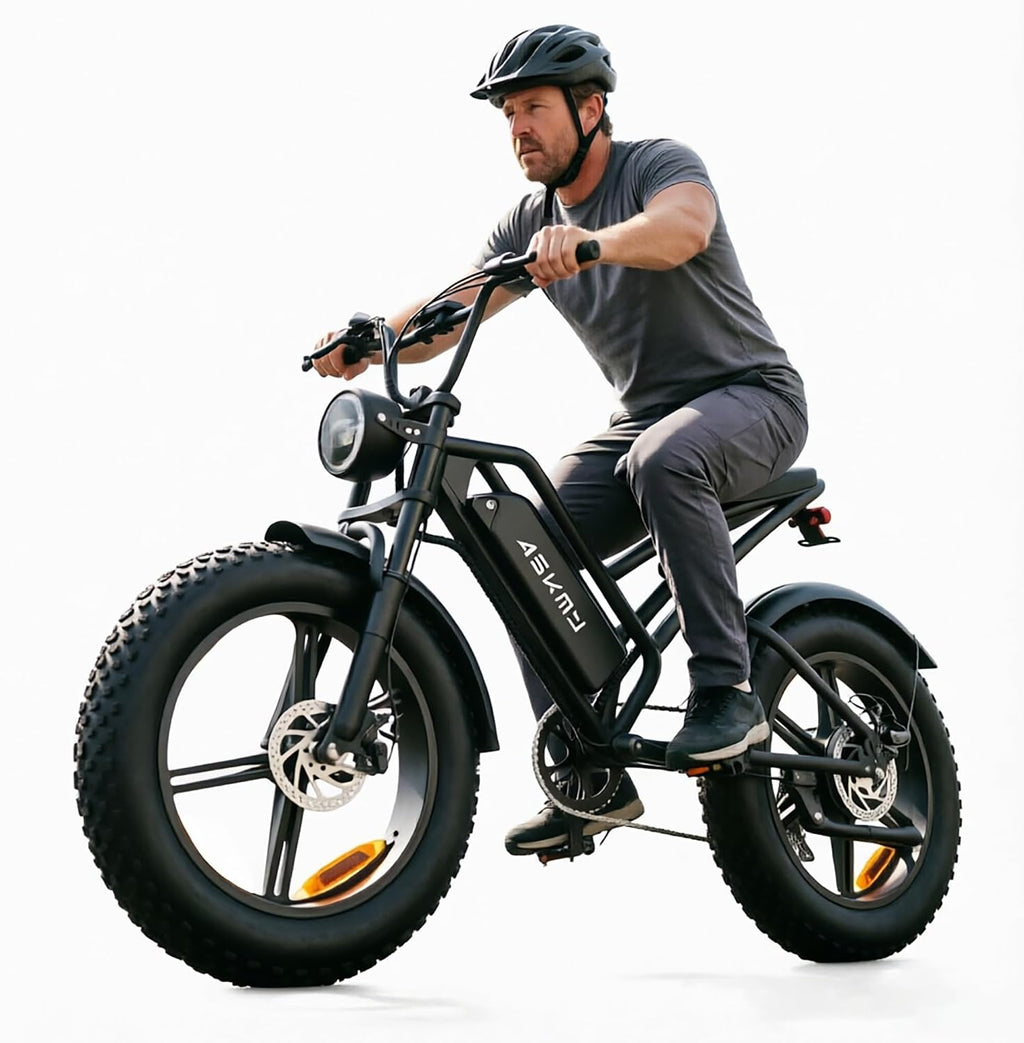 Electric Bike for Adult, 20' 4.0' Fat Tire 750W Continuous / 1000W Max， 28MPH, 48V 15ah Removable Battery, 50-60+ Miles Range,UL2849 Certified