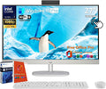 HP 27 All-in-One Desktop Computer, 27' FHD Touchscreen, Intel Ultra 7-155U(12-core), 64 GB DDR5, 4 TB SSD, Adjustable Angle, WiFi 6, Bluetooth 5.3, Windows 11 Pro, Microsoft Office Pro Lifetime
