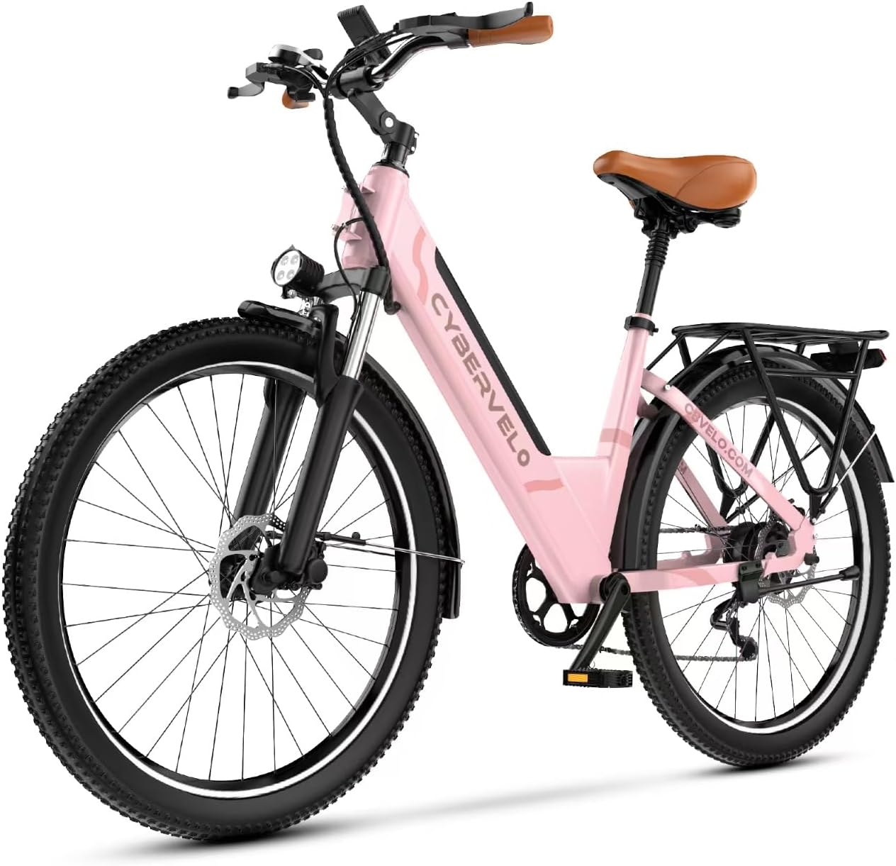 YorkE 26' Electric Bike for Adult,1000W Peak, up 80 Miles Removable Battery Ebike,Adult Electric Bicycles for All Terrain,Men Women E Bike, 7-Speed