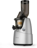Kuvings Whole Slow Juicer B6000S - Higher Nutrients and Vitamins, BPA-Free Components, Easy to Clean, Ultra Efficient 240W, 60RPMs, Includes Blank Strainer-Silver 17.5' X 10.06' X 14'