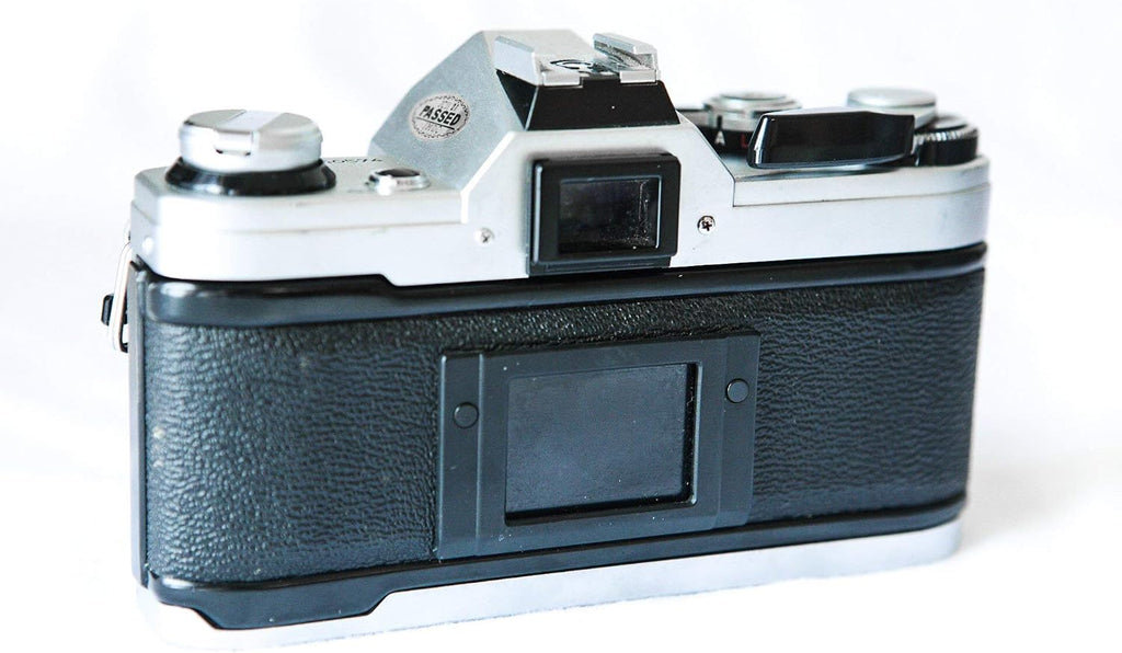 Vintage Canon AE-1 35mm SLR Camera with 50mm 1:1.8 Lens (Renewed)