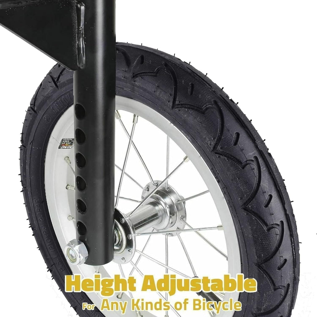 CyclingDeal Adjustable Adult Bicycle Bike Stabilizers Training Wheels Fits 24' to 29' - Quality Heavy Duty-Max weight up to 120kg/265 lbs.