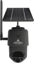TACTACAM – Defend 360 Cellular Security Camera, 4K Photos, 1080p Video, Solar + Rechargeable Battery, 360° Pan/Tilt/Zoom, LTE Cellular, Motion Alerts, Weather Resistant