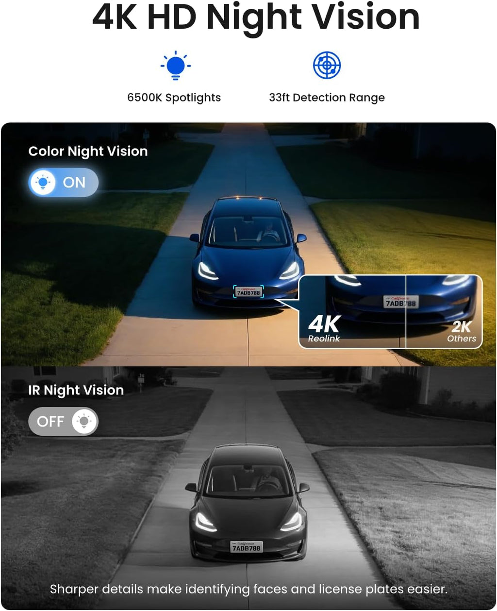 REOLINK 4K LTE Cellular Security Camera Wireless Outdoor, No WiFi 3G/4G Solar Powered, 360 Auto Tracking AI Detection, Color Night Vision, max. 512G Local Storage, SIM Card Included, Go PT Ultra+SP2