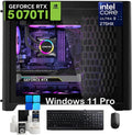 Lenovo Legion Tower 5i Gen 10 Gaming Desktop, Intel 24 Core Ultra 9 275HX Up to 5.4Ghz, GeForce RTX 5070 Ti, 640GB DDR5, 20TB SSD, 20TB HDD, Windows 11 Pro, w/Keyboard & Mouse, w/Accessories