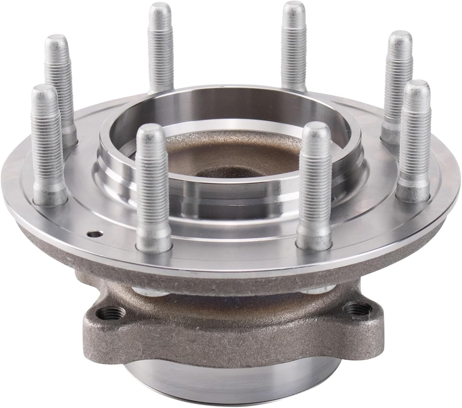 TRQ 2 Piece Front Wheel Bearing & Hub Assembly Set Compatible with 2020-2023 Chevrolet Silverado 3500 HD GMC Sierra 3500 HD