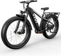 Vivi ACE01 Electric Bike for Adults,26' x 4.0 Fat Tire Ebike,750W Peak Motor Torque Sensor Electric Mountain Bike,20MPH Electric Bicycle with 48V 15AH Battery,Hydraulic Brake,SGS Certified to UL2849