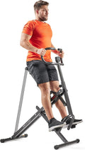 Sunny Health & Fitness Row-N-Ride Squat Machines, Adjustable Resistance and Seating/Handle for Home Glutes Training, SunnyFit App Access Included