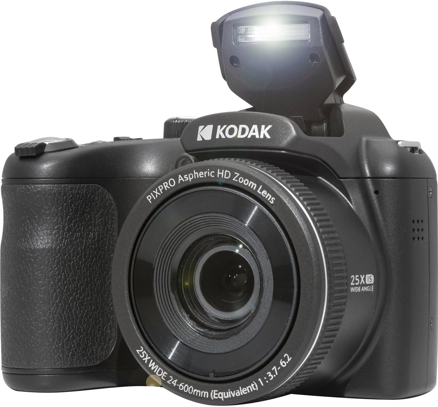 Kodak PIXPRO AZ255 Digital Camera + 32GB Memory Card (2) + Digital Camera/Video Case (Black)