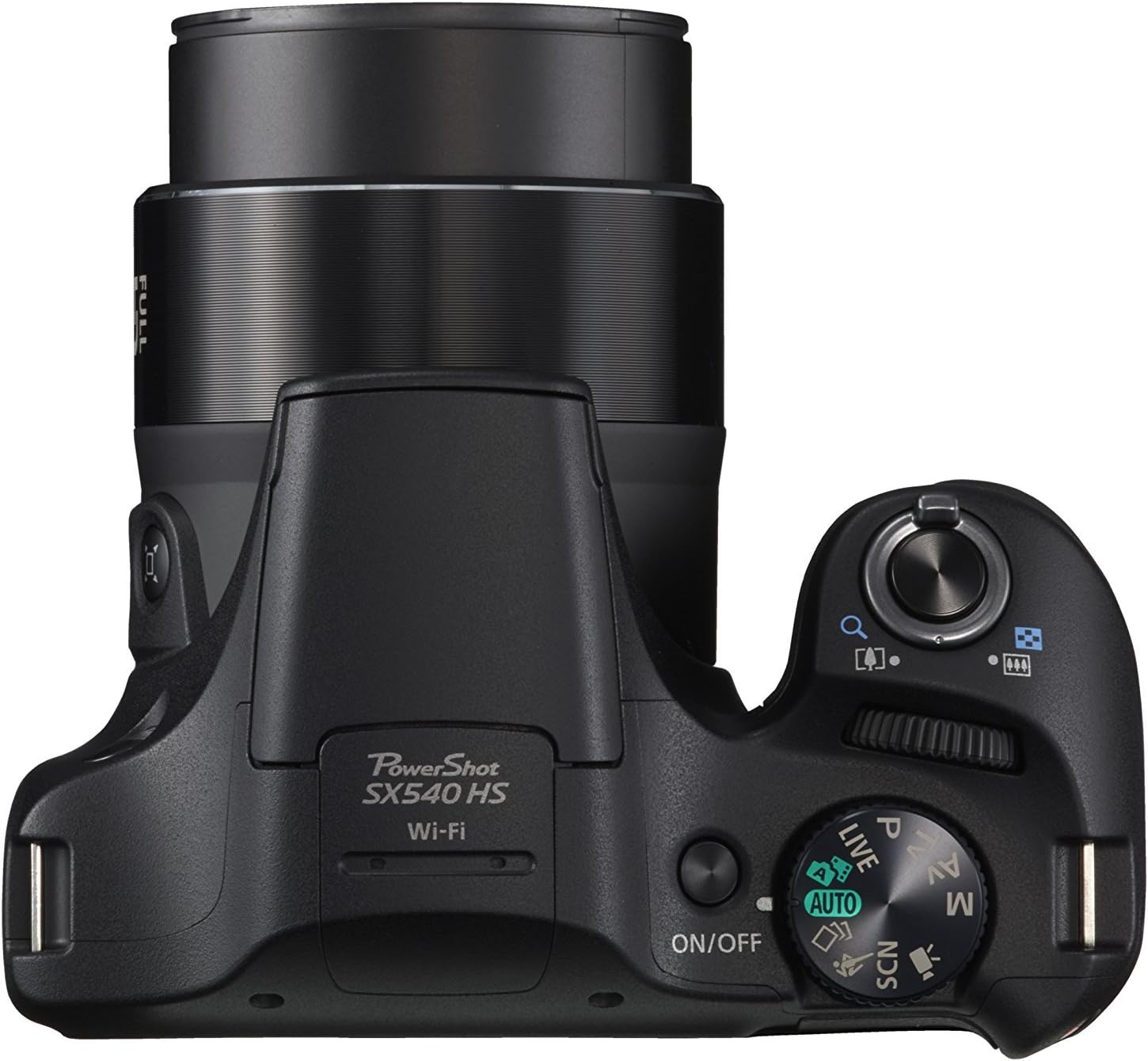 Canon PowerShot SX540 Digital Camera w/ 50x Optical Zoom - Wi-Fi & NFC Enabled (Black) (Renewed)