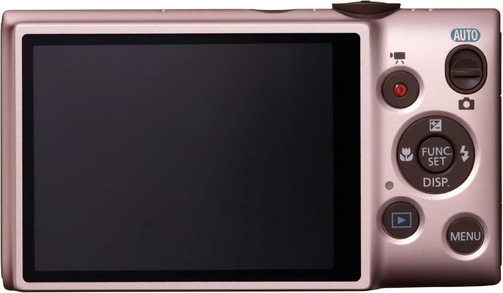 Canon PowerShot ELPH 115 is 16.0 MP Digital Camera with 8X Optical Zoom with a 28mm Wide-Angle Lens and 720p HD Video Recording (Pink)