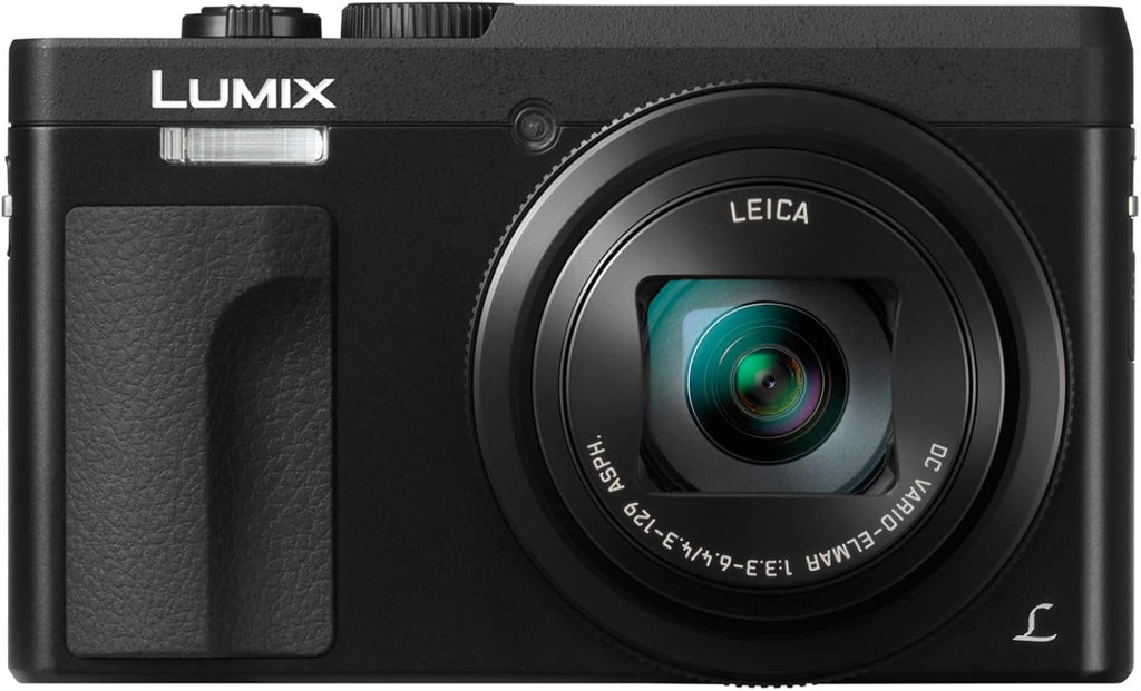 Panasonic LUMIX DC-ZS70K, 20.3 Megapixel, 4K Digital Camera, Touch Enabled 3-Inch 180 Degree Flip-front Display, 30X LEICA DC VARIO-ELMAR Lens, WiFi (Black)