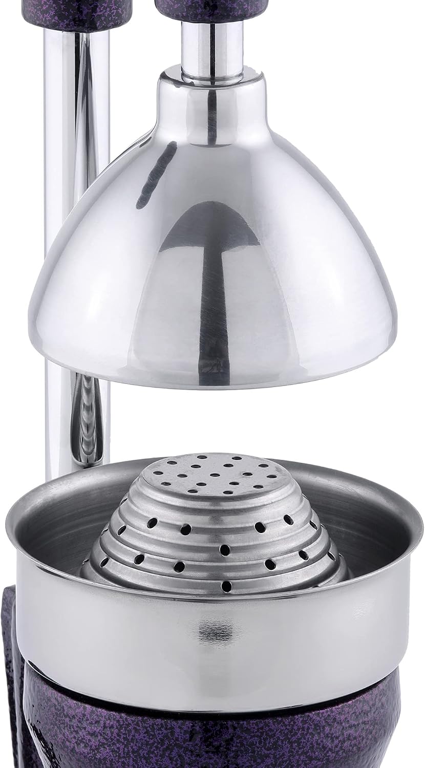 Tribest Pro MJP-105 XL Professional Manual Cold Press Juicer Machine for Pomegranates and Citrus (Purple)