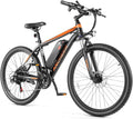 ANCHEER 26' Electric Bike for Adults, [Peak 749W Motor] Electric Mountain Bike, 19.8MPH Commuter Ebike, 50 Miles Adults Electric Bicycle with 48V/374Wh Battery, LCD Display, 21 Speed, Front Suspension
