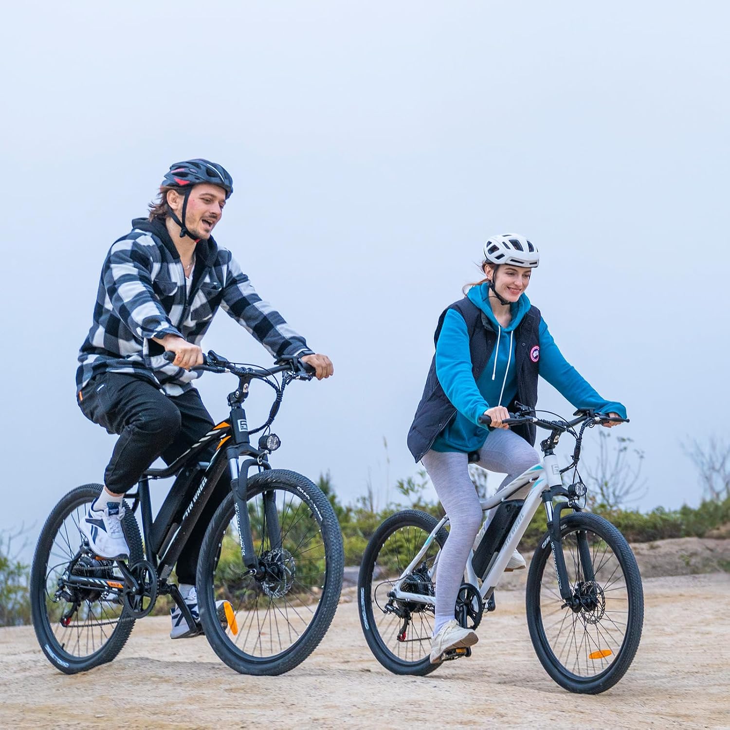 5TH WHEEL Mate Electric Bike for Adults, 1000W Peak Motor, 23MPH Top Speed, 468WH Removable Battery, 26 inch Commuting & Mountain E-Bike with Color LCD Display, 7-Speed Gears & Adjustable Stem Bicycle