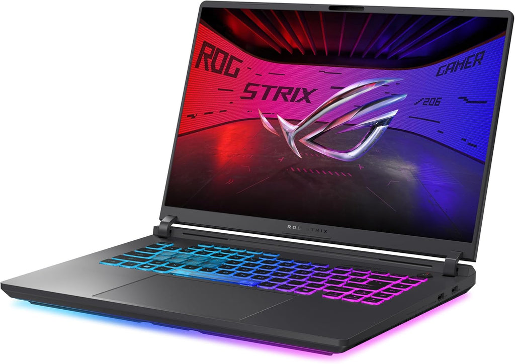ASUS ROG Strix G16 (2025) Gaming Laptop, 16' ROG Nebula Display 16:10 2.5K 240Hz/3ms, NVIDIA® GeForce RTX™ 5060 GPU, Intel® Core™ Ultra 9 Processor 275HX, 16GB DDR5, 1TB SSD, Wi-Fi 7, Wind11 Home