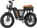 HiKeep Electric Bike for Adults - 16/20 Inch Fat Tire Ebike, 750W/Peak 1500W Motor Ebike, 48V15.6AH Detachable Battery, 4 Riding Modes Electric Dirt Bike