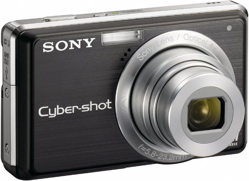 Sony Cybershot DSC-S980 12MP Digital Camera with 4x Optical Zoom with Super Steady Shot Image Stabilization (Black)