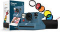 Polaroid Now+ Blue Gray (9063) - Bluetooth Connected I-Type Instant Film Camera with Bonus Lens Filter Set