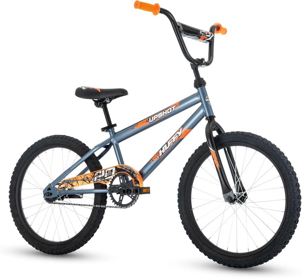 Huffy Upshot 12/16/20 Inch Boy's Bike for Kids, Multiple Color Options Available, Removable Training Wheels, BMX Design, Designed for Growth, Durable Construction, EZ Build Assembly