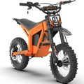 Tuttio Soleil01-LO Electric-Dirt-Bike for Adults Teens, Mid-Drive 3000W-220NM-37MPH E-Motorcycle with 48 21AH Battery, 14'/12' Off-Road Electric Bike, Full Hydraulic Suspensions Ebike for Adventure