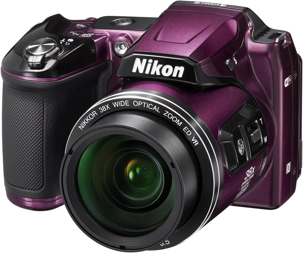 Nikon Coolpix l840 38X Wide Optical Zoom (Color Plum)