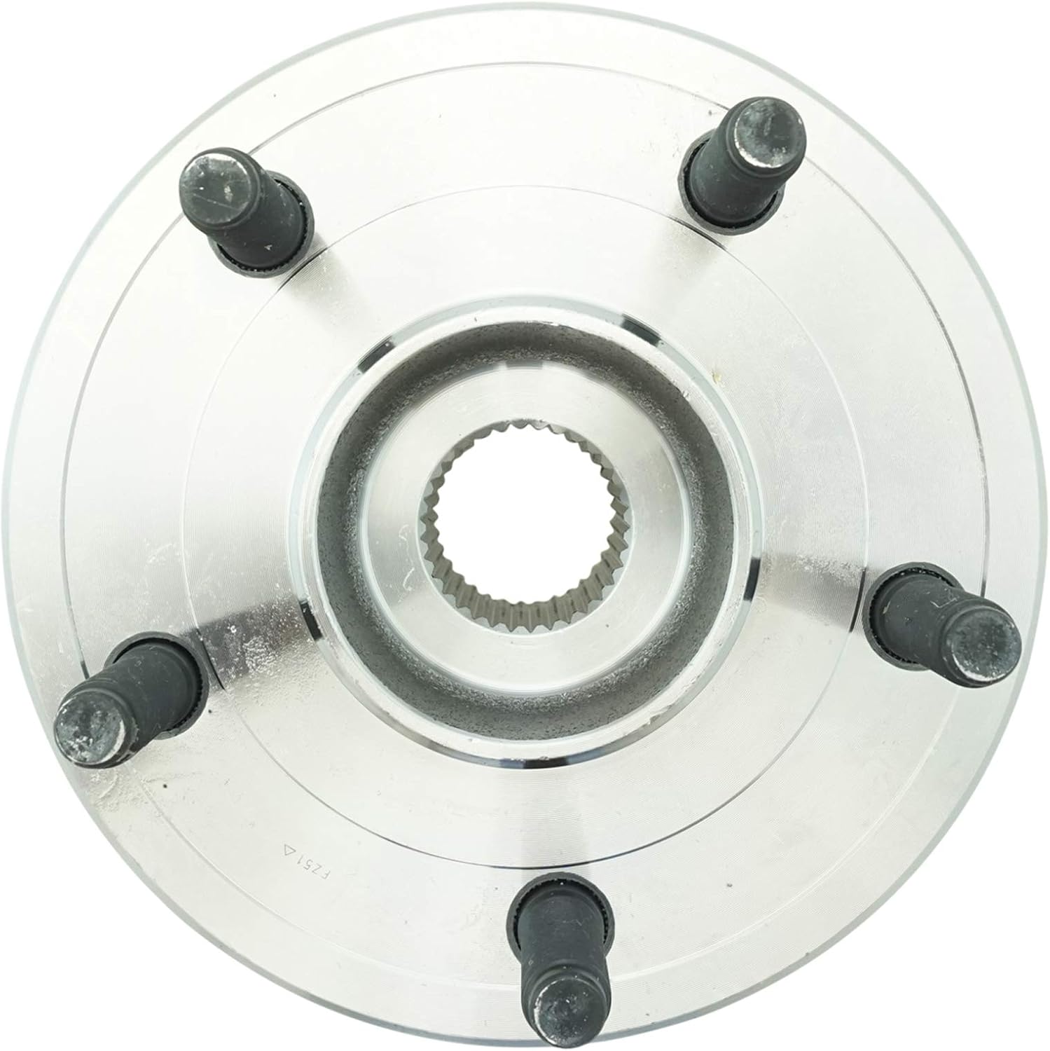 TRQ Front Left and Right Wheel Bearing and Hub Assembly 2 Piece Set Compatible with 2012-2018 Dodge Ram 1500 2019-2022 Ram 1500 Classic