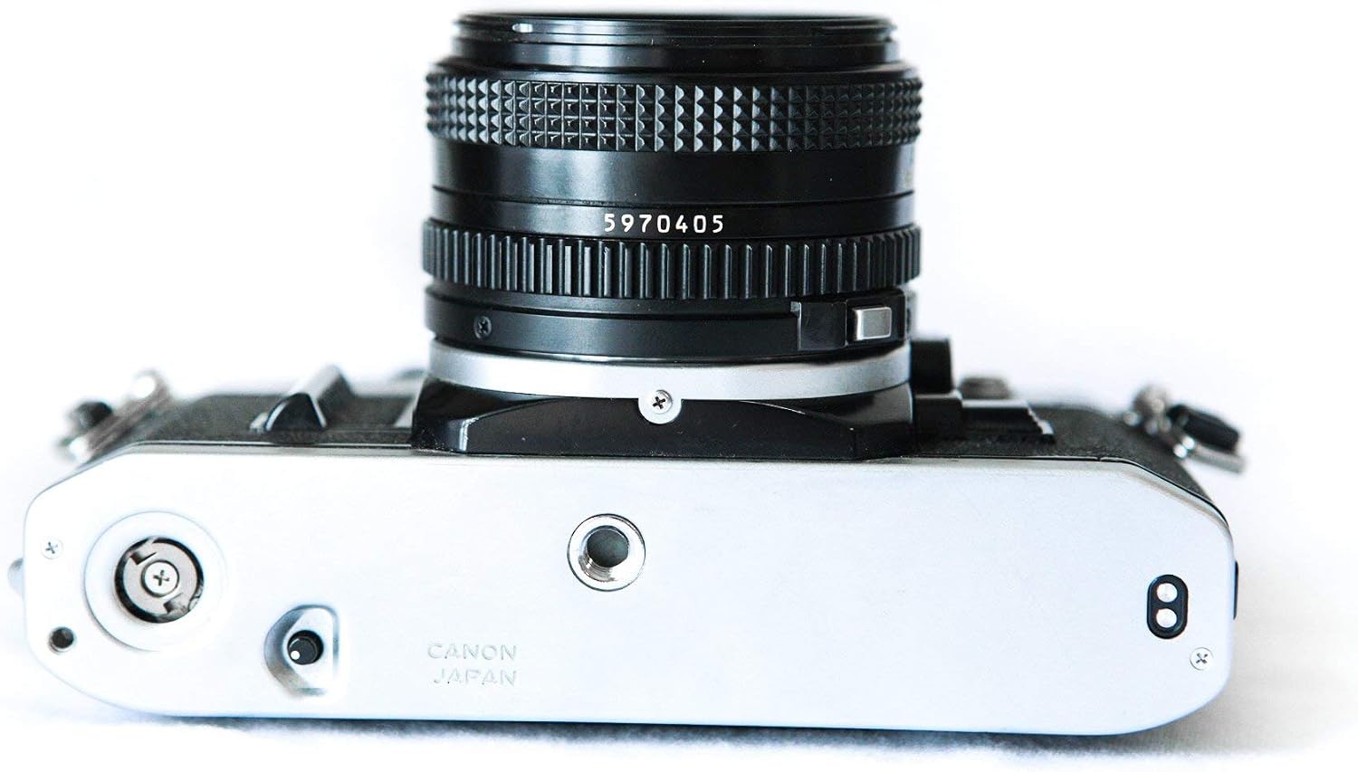 Vintage Canon AE-1 35mm SLR Camera with 50mm 1:1.8 Lens (Renewed)
