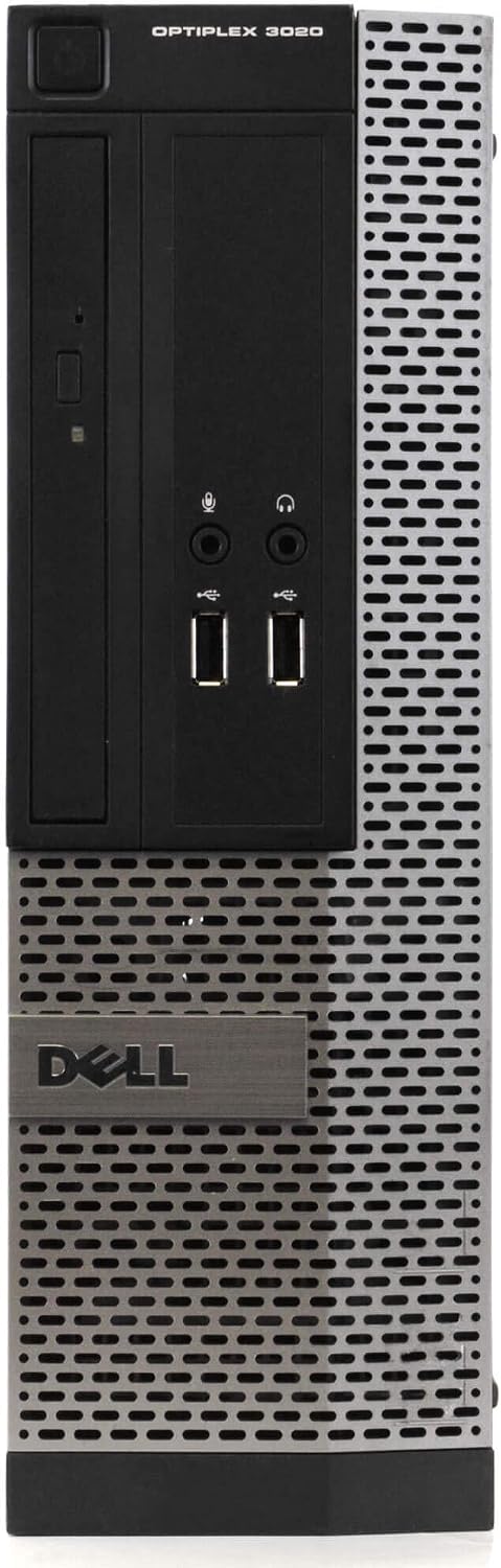 DELL Optiplex 3020 SFF Slim Desktop Computer, Intel Core i3 4130 3.40 GHz, 4GB RAM, 500GB HDD, DVDRW, USB 3.0, Windows 11 Pro (Renewed)