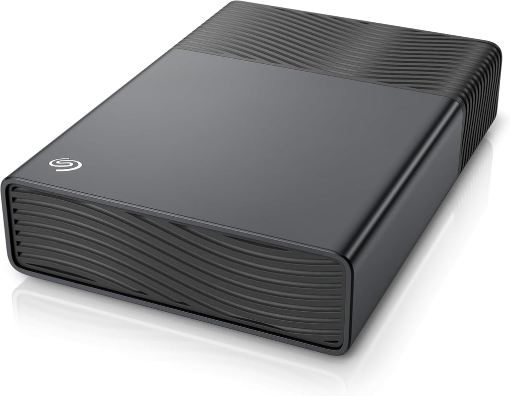 Seagate One Touch 8TB External Hard Drive Desktop HDD - USB-C Compatible with Most Windows and macOS, Rescue Recovery (STNB8000400)