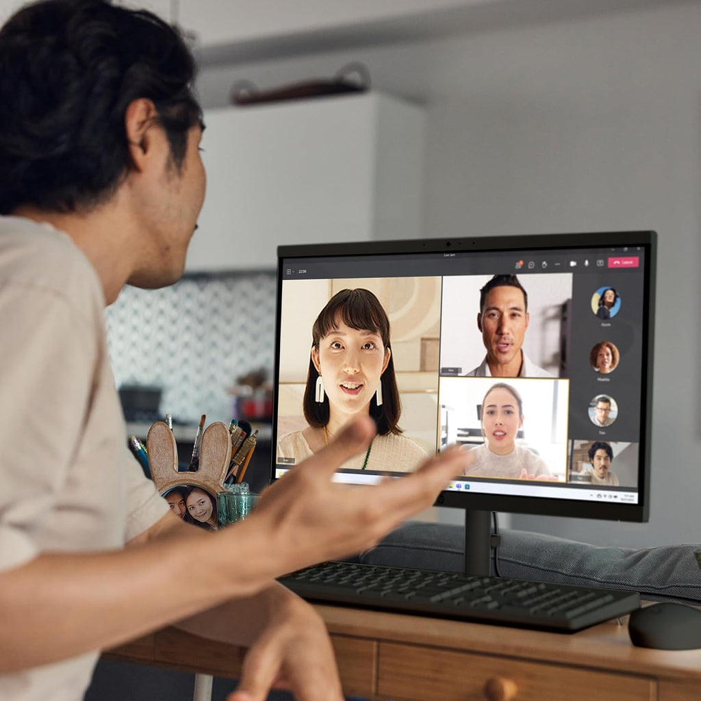 HP 22 inch All-in-One Desktop PC, FHD Display, Intel N100, 8 GB RAM, 256 GB SSD, Intel UHD Graphics, Windows 11 Home, 22-dg0020 (2024)