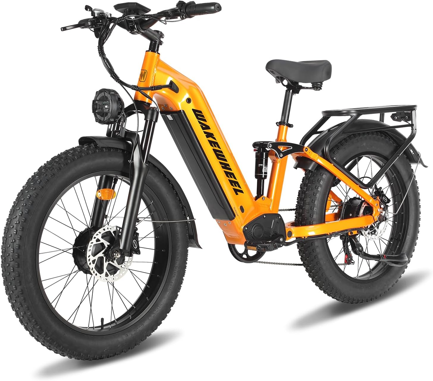 Peak 8000w Electric Bike for Adults, 60V Battery Ebike, Fat Tire & Long Range Electric Bicycles, 210Nm Mountain Bike Full Suspension, Hydraulic Brake Electric Bicycle