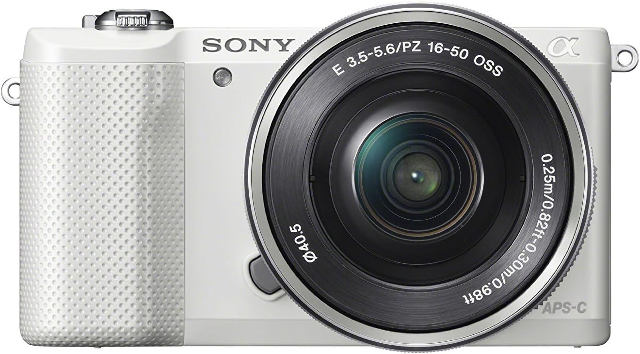 Sony Alpha a5000 20.1MP SLR Camera (White)