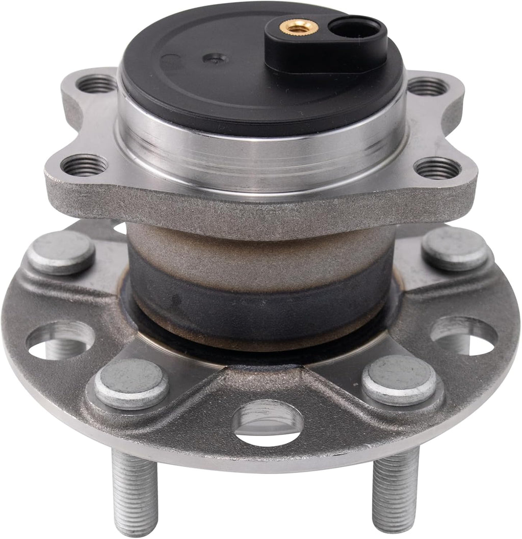 TRQ 2 Piece Rear Wheel Bearing & Hub Assembly Set Compatible with 2008-2017 Mitsubishi Lancer 2011-2012 Outlander Outlander Sport