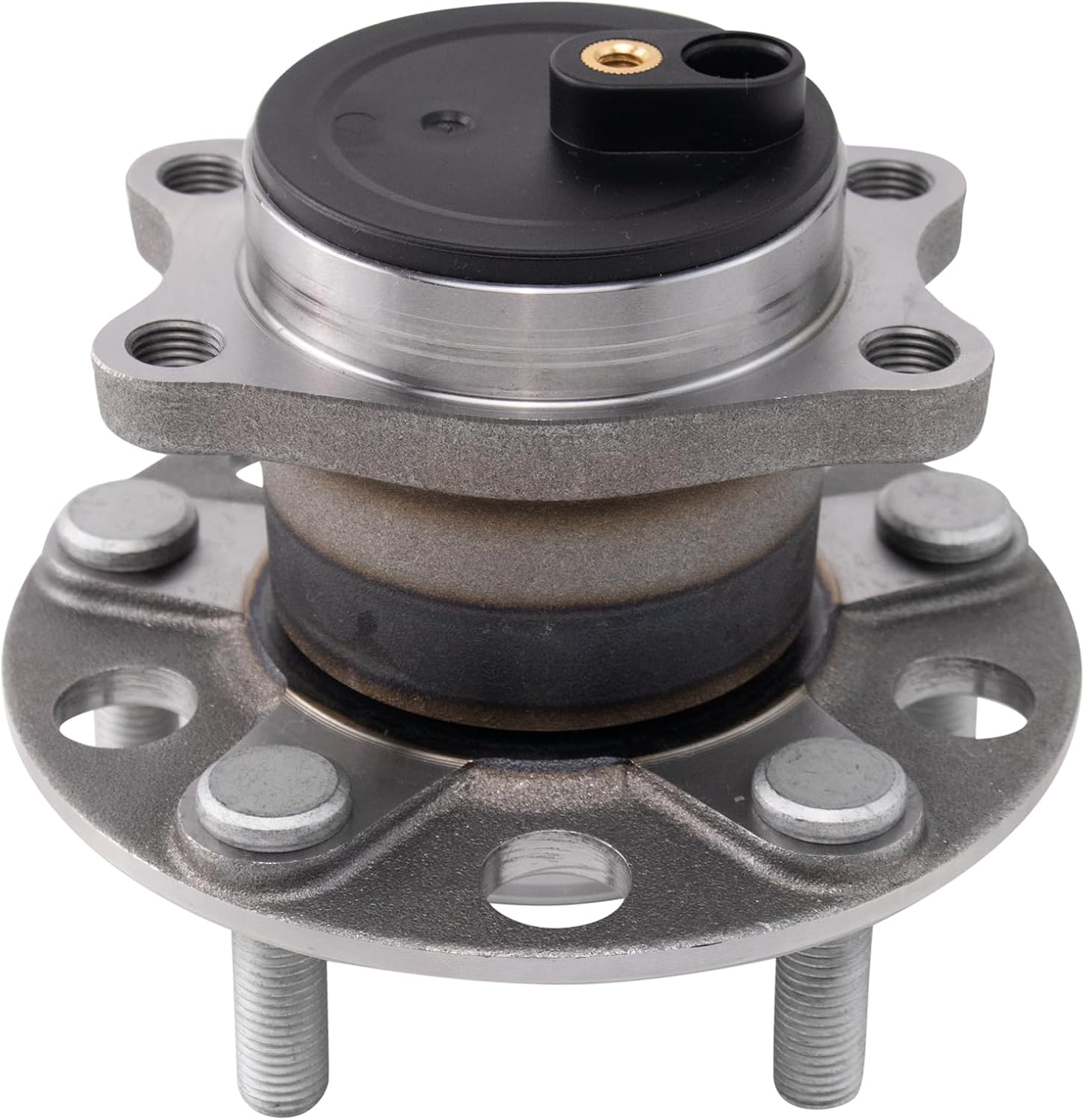 TRQ 2 Piece Rear Wheel Bearing & Hub Assembly Set Compatible with 2008-2017 Mitsubishi Lancer 2011-2012 Outlander Outlander Sport