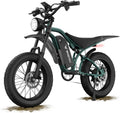 BIGNIU Electric Bike, Ebikes for Adults with Peak 1200W Motor, 20' Fat Tire, 48V 15A Battery, 7-Speed, Dual Disc Brakes E Bike for Off-Road and City Riding Electric Dirt Bike for Adults