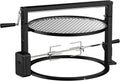 Skyflame Charkettle BBQ Grill Rotisserie System Kit with Adjustable Cooking Grate, Compatible with Weber 22-inch Kettle Grills