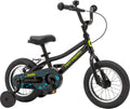 Retrospec Koda Plus Kids Bike for Boys & Girls Ages 2-3 Years - Children's Bicycle, Adjustable Seat & Handlebars, Removable Training Wheels, Front Hand Brakes, Rear Coaster Brake & Safety Bell