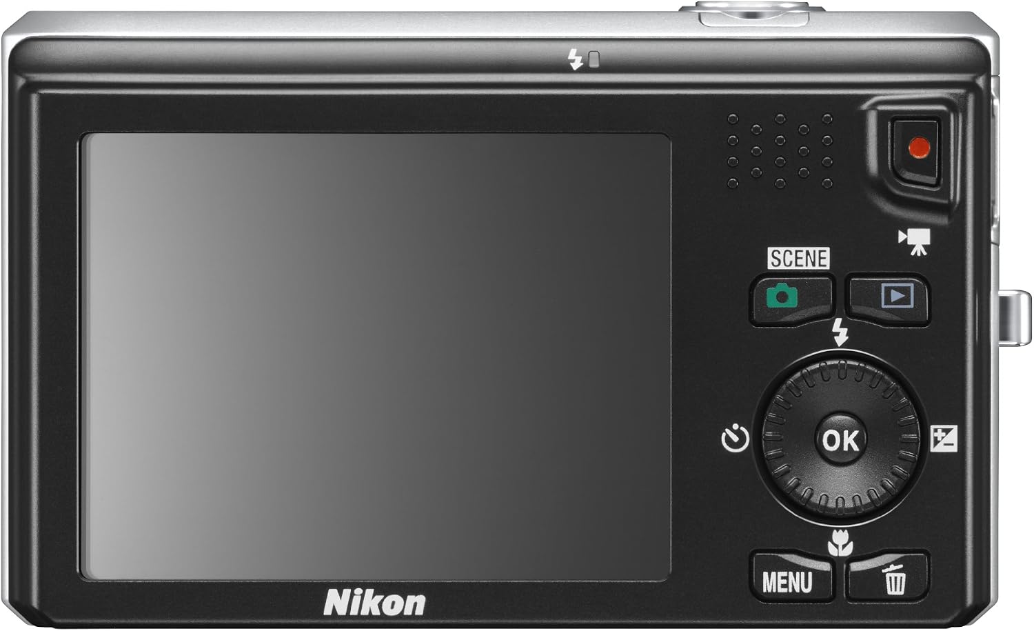 Nikon COOLPIX S6300 16 MP Digital Camera with 10x Zoom NIKKOR Glass Lens and Full HD 1080p Video (Silver)