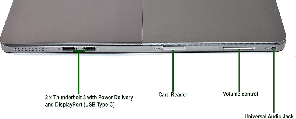 Dell 8th Gen Latitude 7200 Tablet 2-in-1 pc, Intel Core i7 8665U Processor, 16GB Ram, 256GB Solid State Drive, Camera, WiFi & Bluetooth, USB 3.1 Gen 1, Type C Port, Windows 10 Pro (Renewed)