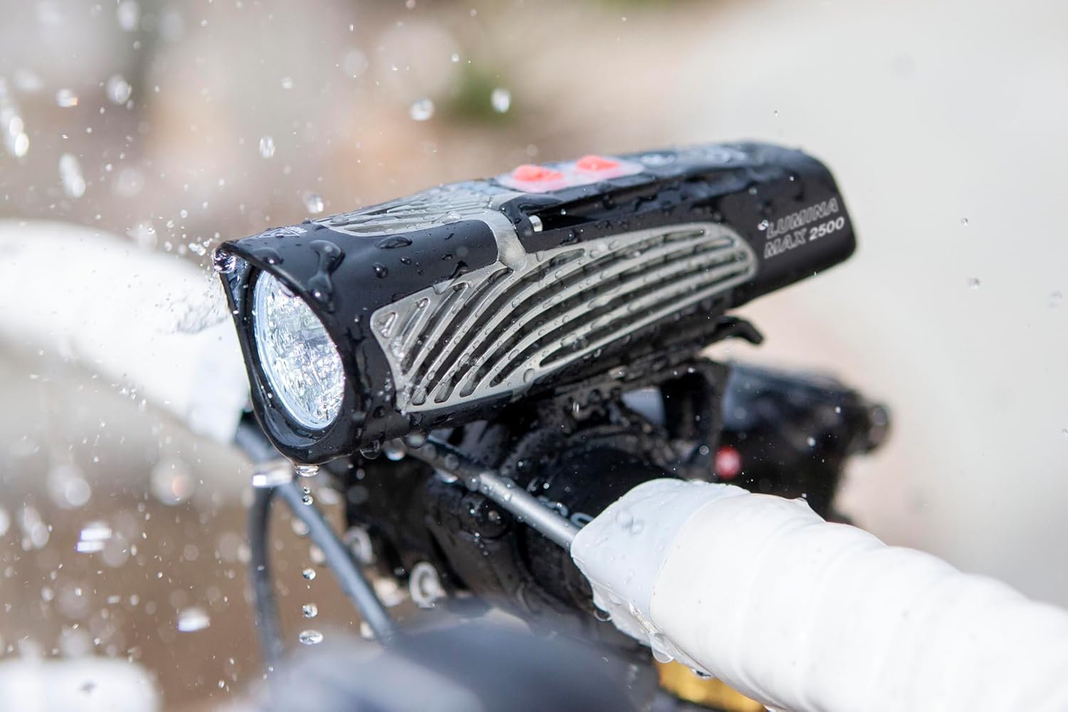 NiteRider Lumina Max 1500/2000/2500 Bike Light | USB-C Rechargeable LED Headlight with Wireless Control, 8 Lighting Modes, 8-Step Fuel Gauge, IP64 Waterproof | Road Cycling, MTB, e-Bike