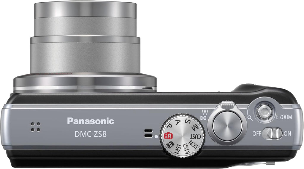 Panasonic Lumix DMC-ZS8 14.1 MP Digital Camera with 16x Wide Angle Optical Image Stabilized Zoom and 3.0-Inch LCD (Black) (OLD MODEL)