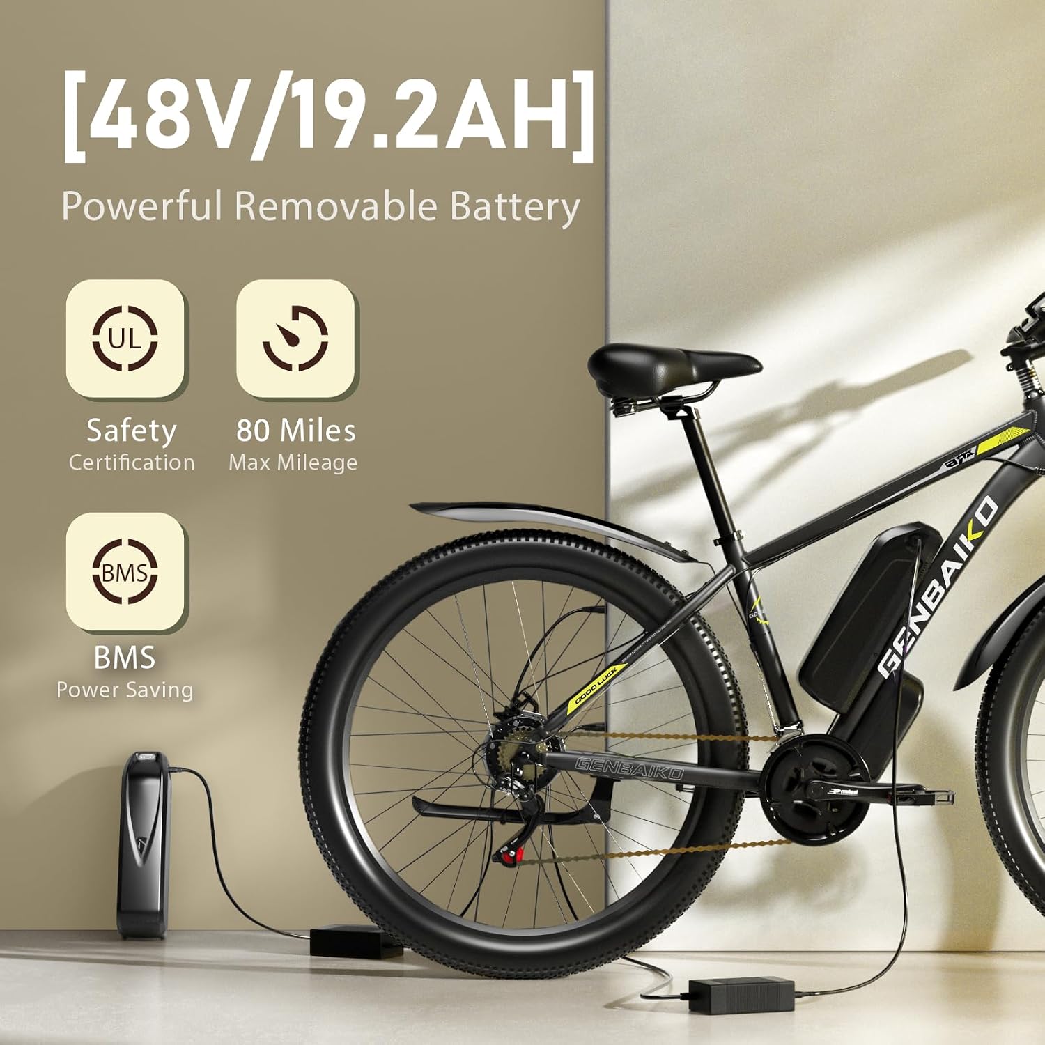 29' Electric Bike for Adults, Max 37MPH 2000W Peak 921.6WH Electric Mountain Bike, 80 Miles Ebike 21-Speed Gears, IP7 Waterproof E Bicycle E Bike for Commuter
