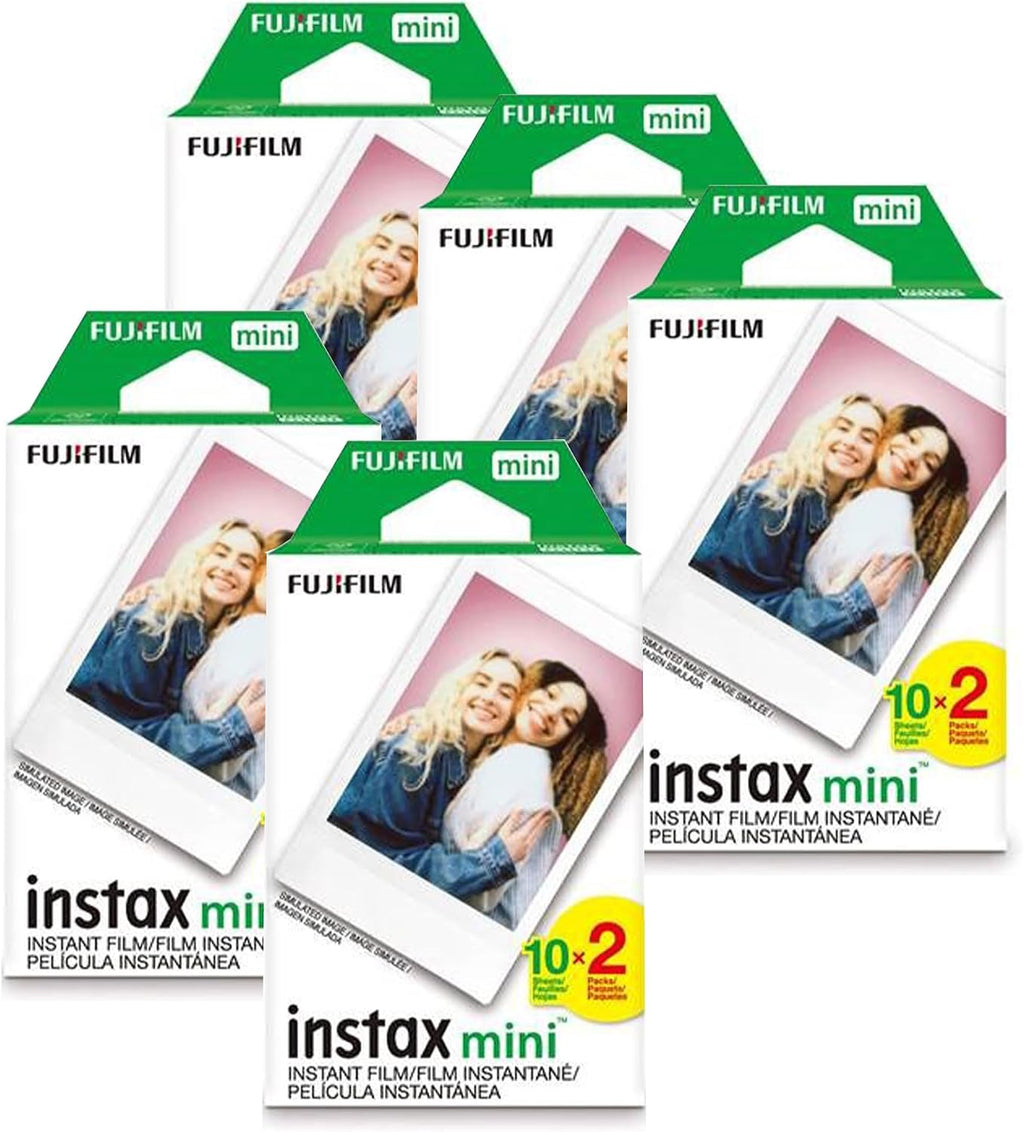 Fujifilm Instax Mini Instant Film for Fujifilm 7s 8 9 11 25 70 SP-1 SP-2 Camera Printer (100 Films)