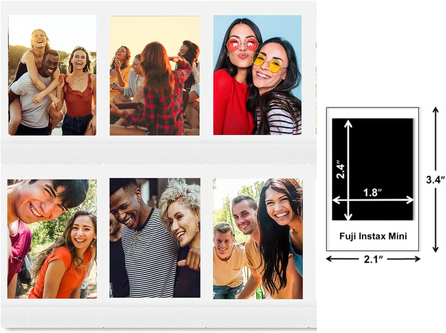 Fujifilm instax mini Instant Daylight Film Pack, 20 Exposures, 15-Pack